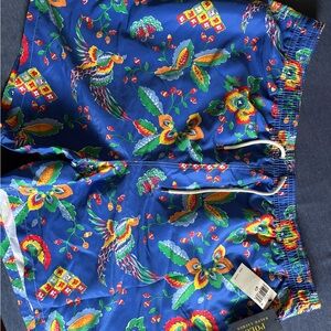 Polo by Ralph Lauren Multicolor Patterned Hybrid Shorts